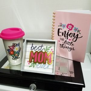 ⭐️4x for $20 + FREE 🎁 / Mom gift bundle Mug Notebook Sign Bonus: Frame